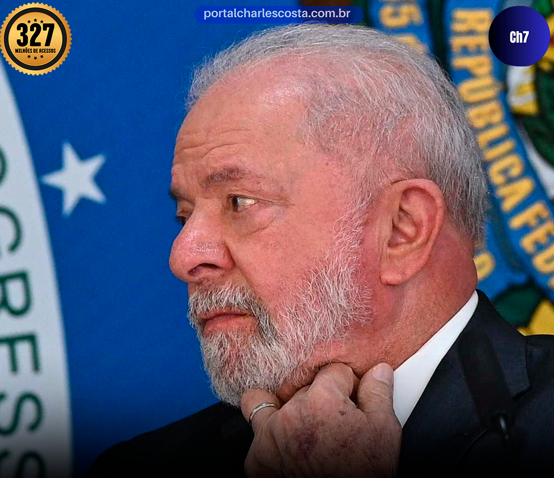 Presidente Lula pensativo a queda de Nicolá Maduro