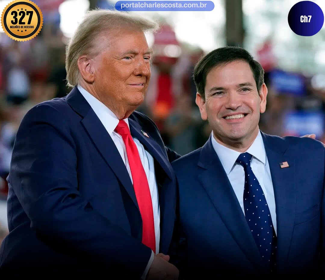 Marco Rubio eDonald Trump em cuba