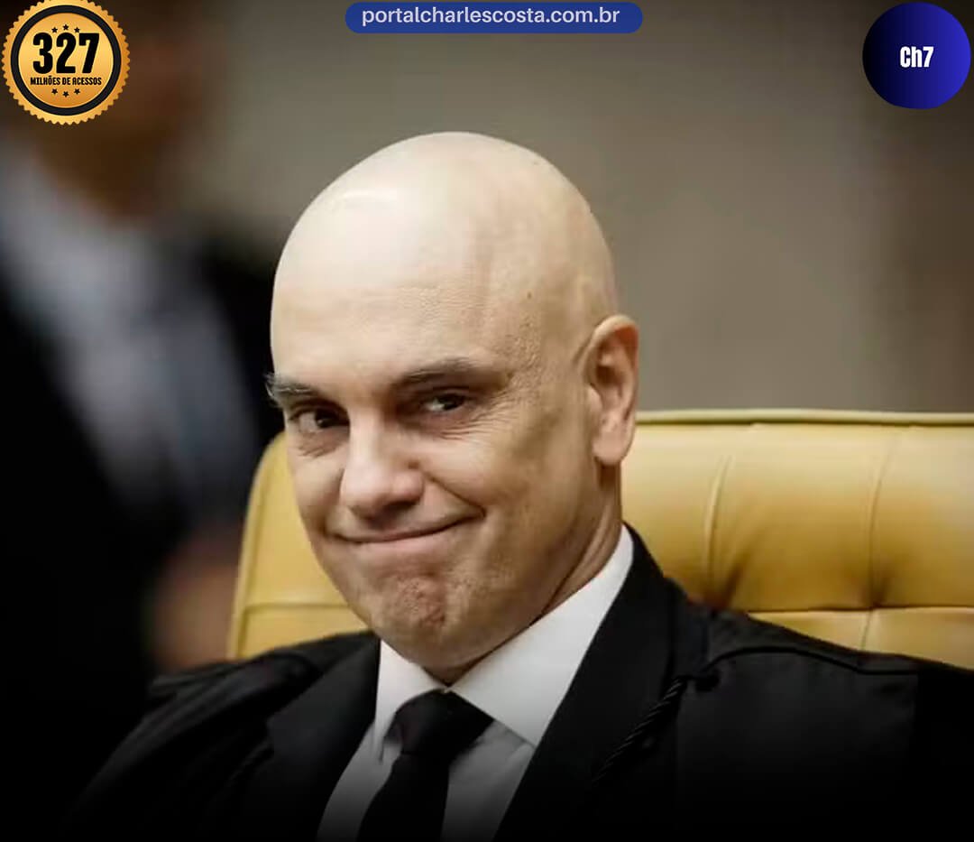 Moraes em sua careira sorridente