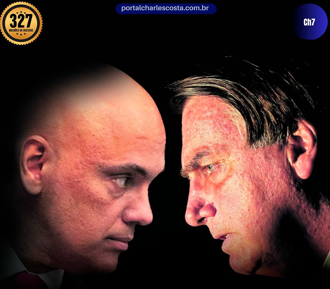 Embate entre Morais e Bolsonaro continua