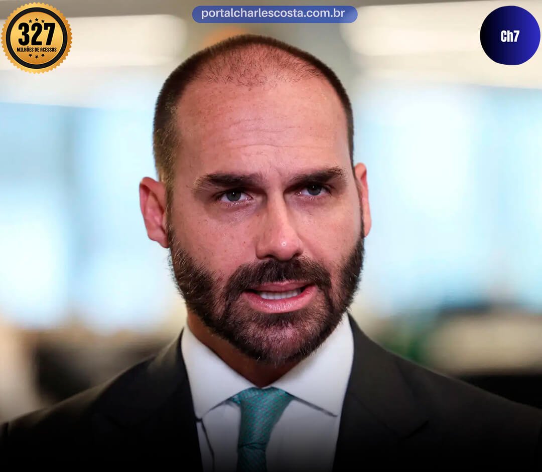 Eduardo Bolsonaro em entrevista