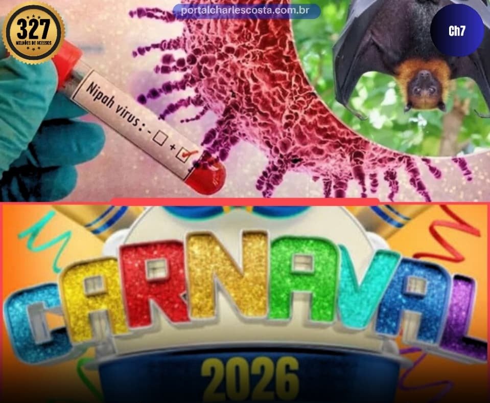 a imprensa nacional está em silêncio sobre o vírus nipah para não atrapalhar o carnaval, período em que ocorre a maior prliferação do vírus no brasil.