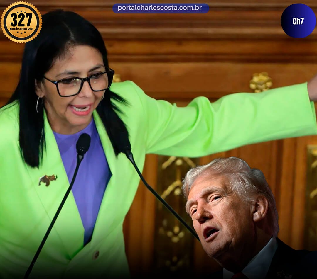 ditadora interina da venezuela declara estar “farta” de ordens dos eua em meio a transição pós maduro (1)