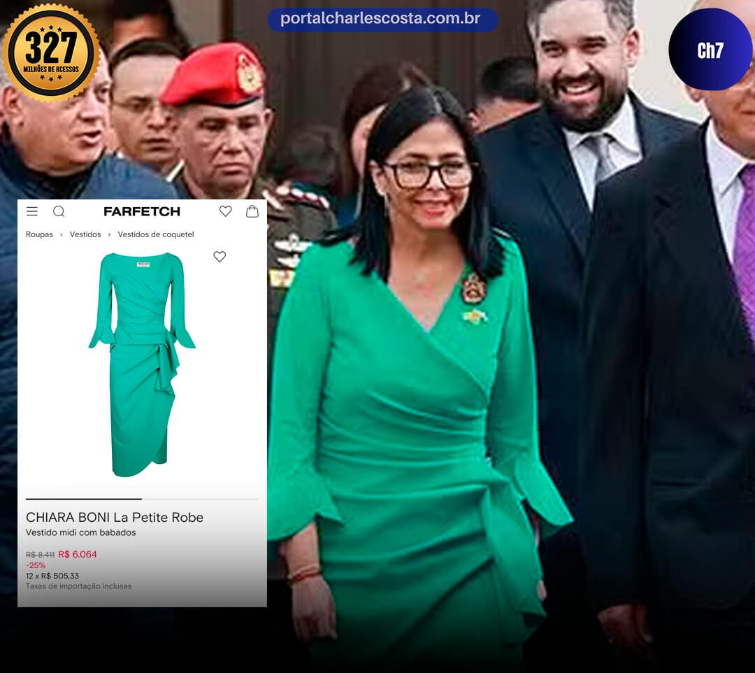 vestido de posse custa 147 salários mínimos polêmica explode na venezuela