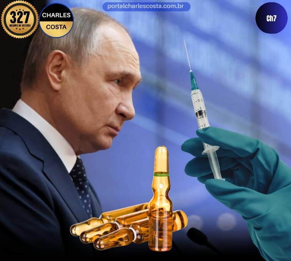 rússia anuncia vacina contra ocâncer e diz que está pronta para uso.