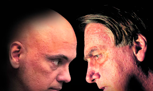 Embate entre Morais e Bolsonaro continua