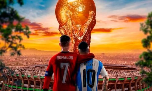 messi e cr7 deslumbram a taça