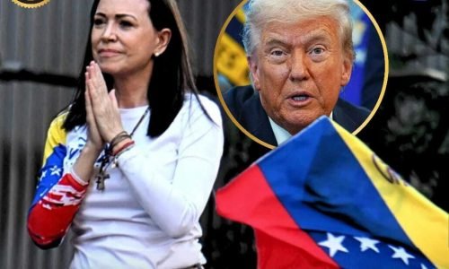 Trump diz que Maria Corina não tem respeito e apoio para liderar Venezuela (1)