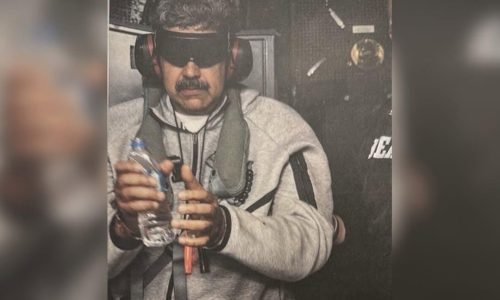 foto de Maduro preso