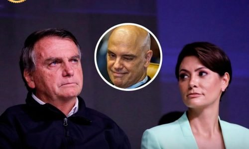 moraes recebeu michelle bolsonaro antes de determinar transferência de jair bolsonaro para a papudinha (1)