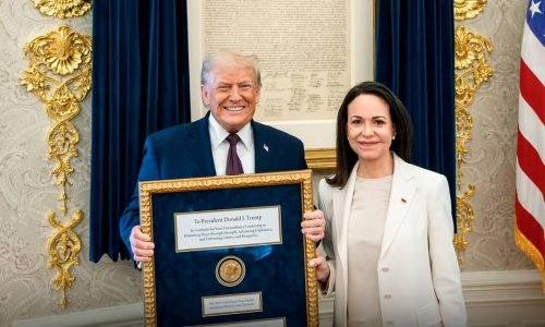 trump aceita medalha do nobel da paz de maría corina machado (1)