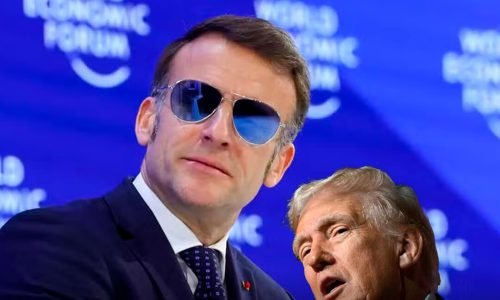 trump expõe mensagem privada de macron sobre groenlândia (1)